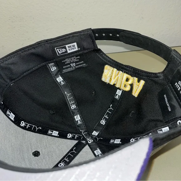 New Lakers kobe bryant 5X champions 1996-2016 XX years hat 9fifty snapback RARE